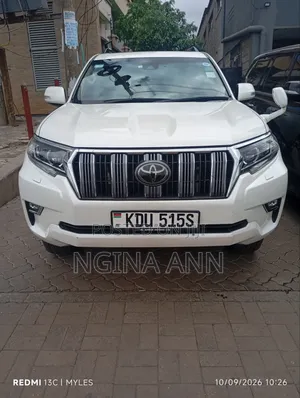 Toyota Land Cruiser Prado 2.8 2018 White