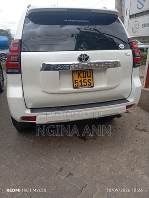 Toyota Land Cruiser Prado 2.8 2018 White