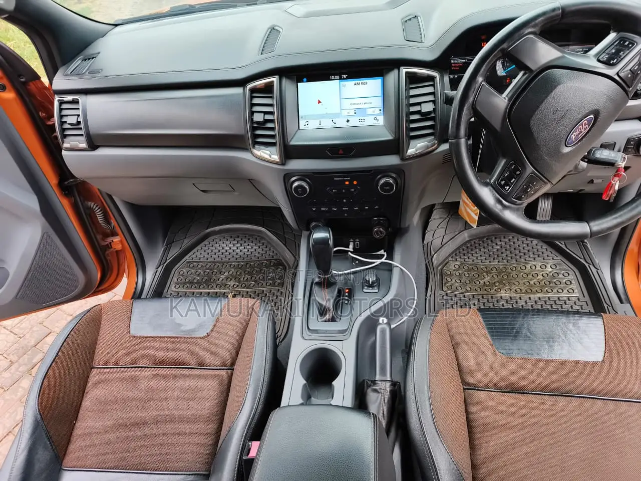 Ford Ranger Wildtrak 2017 Orange