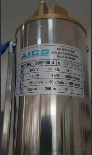 5.5HP Submersible Water Pump 256mtrs