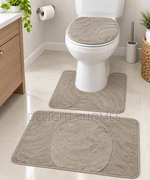 3pc Set ANTISLIP TOILET MATS-sk