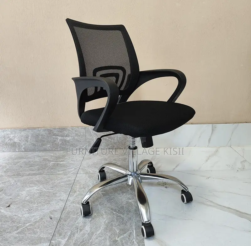 Office Chair; Swivel Adjustable Midback Mesh Chair