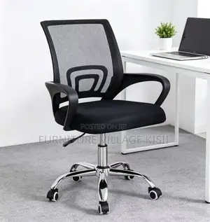 Office Chair; Swivel Adjustable Midback Mesh Chair
