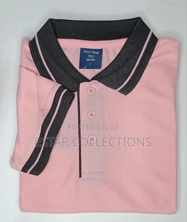 Pink Black Polo - main view