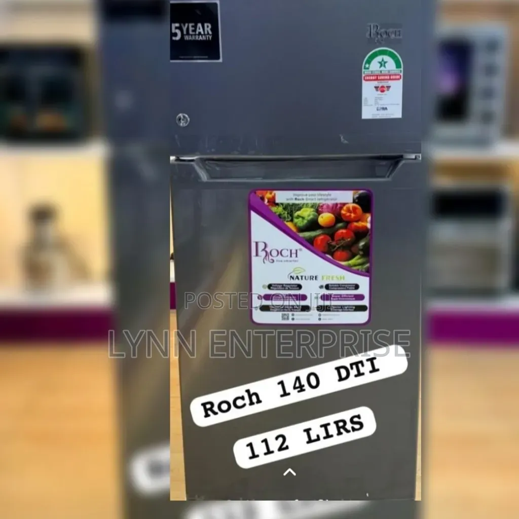 Roch Double Door RFR-140 Dt-1 Refrigerator 112Litres