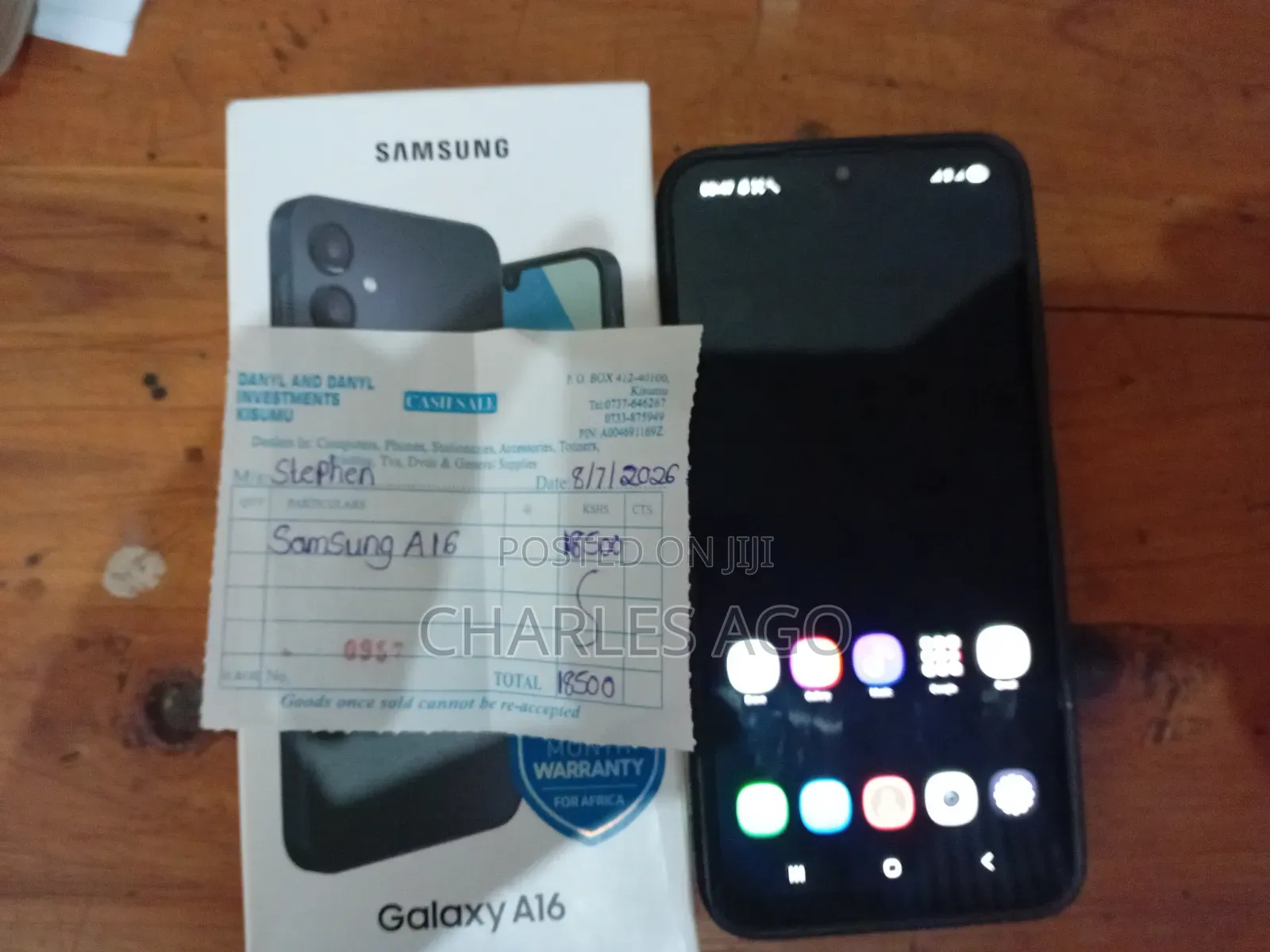 New Samsung Galaxy A16 128 GB Black