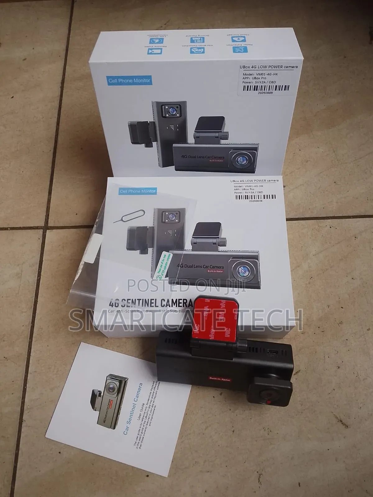 Smart 4G Car Dash Camera – GPS Mobile App