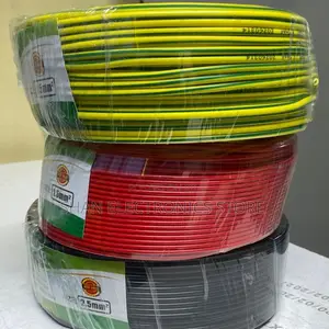 2.5mm Single Core Electrical Cable – Black Yellow Red – 90m Roll