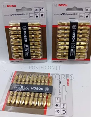 Bosch UniversalGold 10-Piece Power Screwdriver Bits