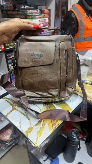 Dark Brown Jeep Sling Shoulder Bag at Only 999