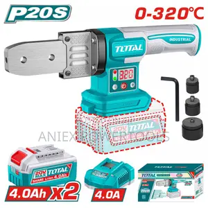 Total TWTLI20182 Cordless Plastic Tube Welding Tools