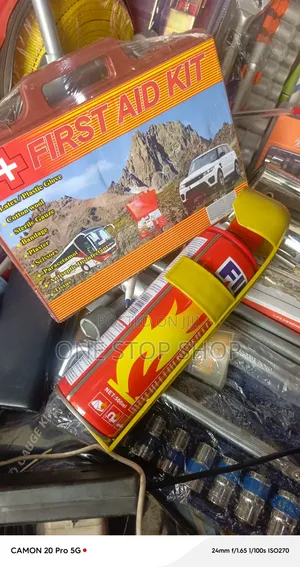 2pc Pack Car Safety Emergency Compliance Road Kit
