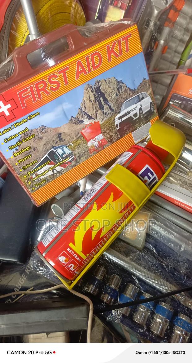 2pc Pack Car Safety Emergency Compliance Road Kit - thumbnail 3