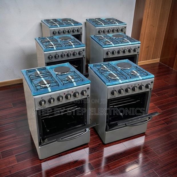 Reliable Safe Cooking 3 Gas Burners +1 Electric Standing Cookers