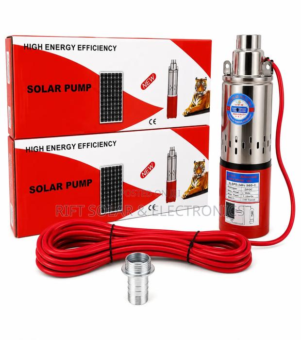 50 Metres Head - 250 Watts - 18 Volts - 1.5 Metres Cubic Submersible