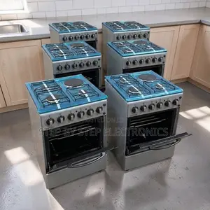 Efficient Quick Heating 3 Gas Burners +1 Electric Standing Cookers