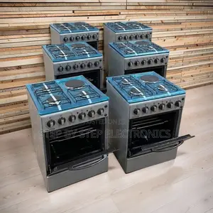 Efficient Quick Heating 3 Gas Burners +1 Electric Standing Cookers