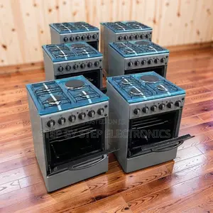 Easy to Use Stable Base 3 Gas Burners +1 Electric Standing Cookers