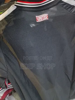 Black Manchester United Jersey