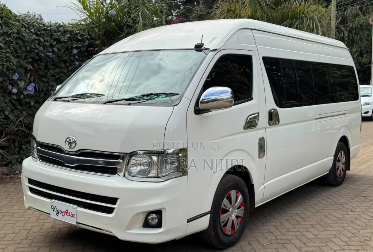 New Toyota HiAce 2019 White