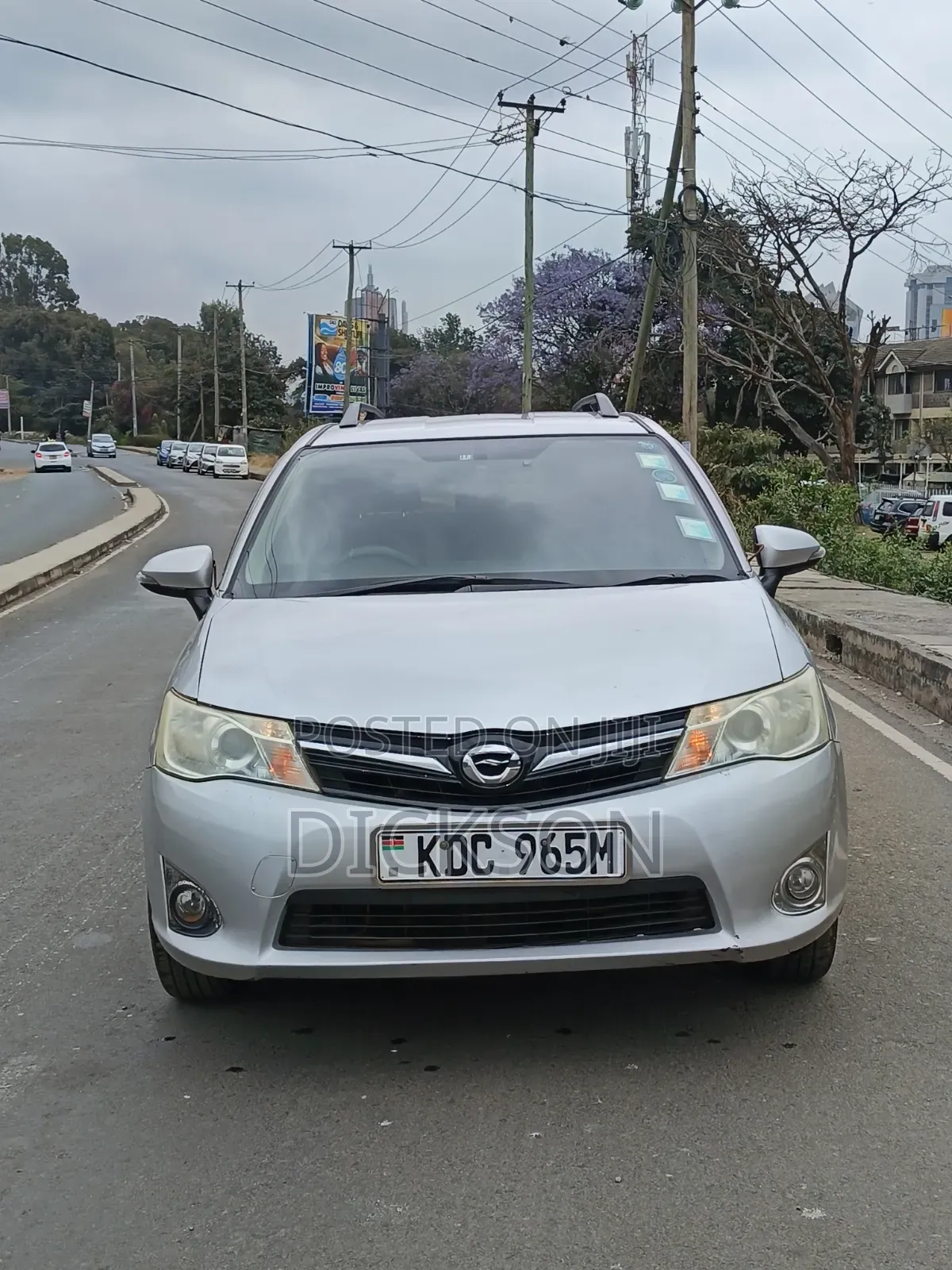 Toyota Corolla Fielder 2012 Silver