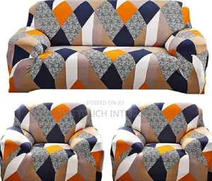 Printed Sofa Cover- 5 Seater