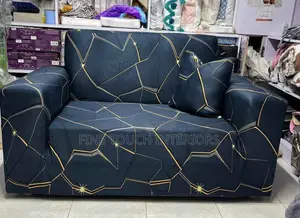 Printed Sofa Cover- 5 Seater