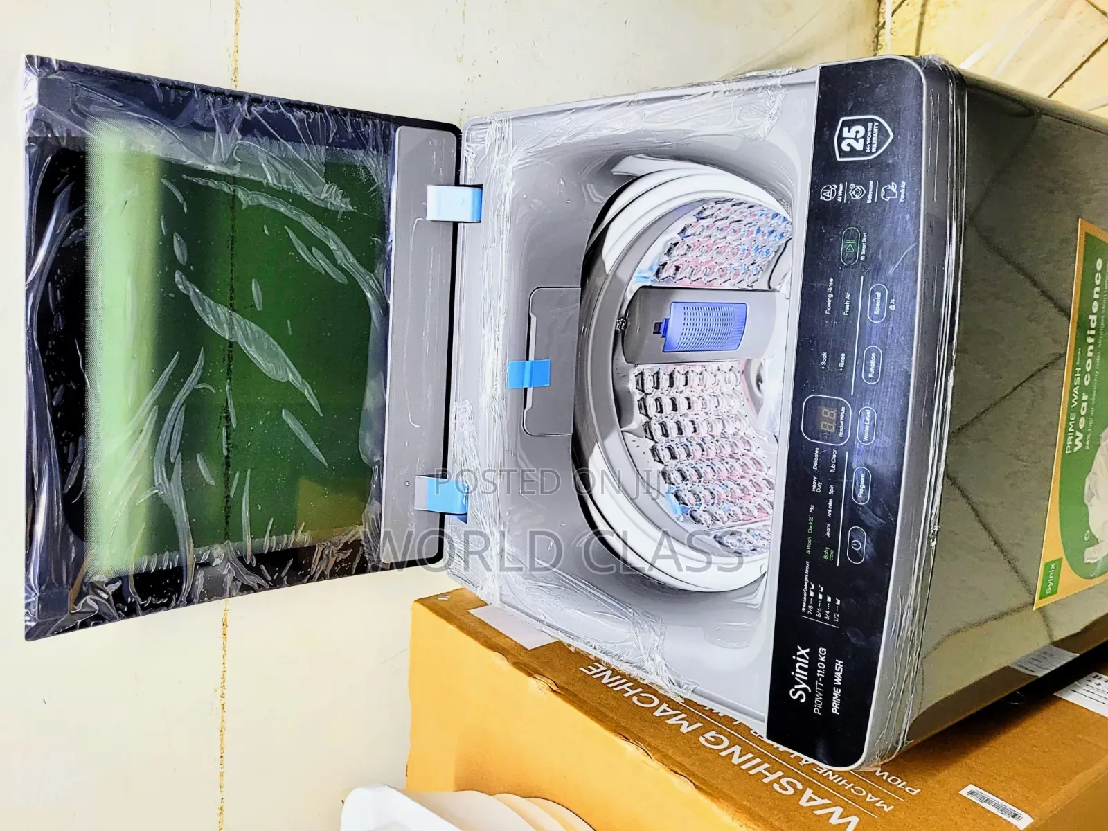 11kg Syinix Top Load Fully Automatic Washing Machine,