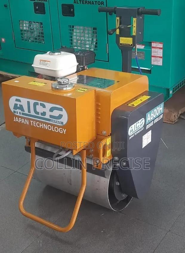 A600h Aico Japan Single Drum Roller With Honda Gx160 Engine
