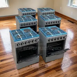 Fast Heating Powerful 3 Gas Burners +1 Electric Standing Cookers