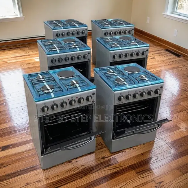 Fast Heating Powerful 3 Gas Burners +1 Electric Standing Cookers