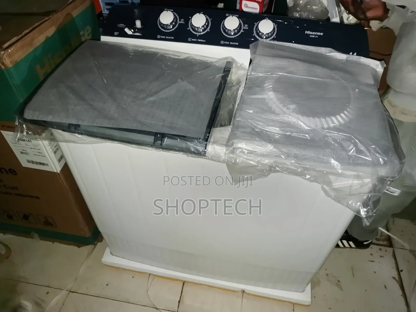 Hisense 14kg Twin Tub Semi Auto