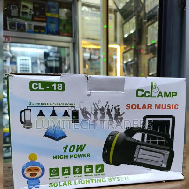 *CcLamp CL-18 Solar Lighting System With Radio - thumbnail 2