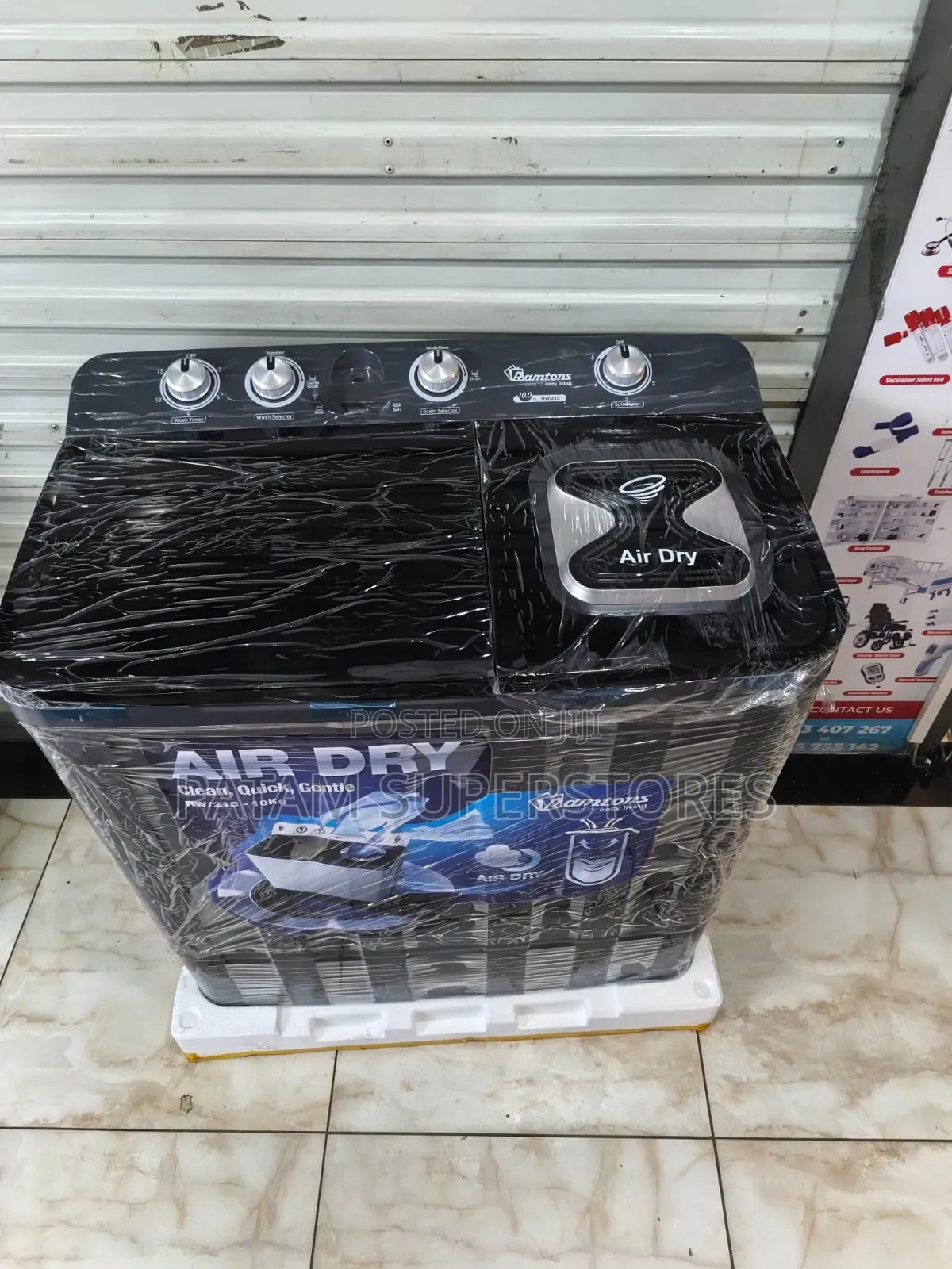 Ramtons Twin Tub Washing Machine 10kgs
