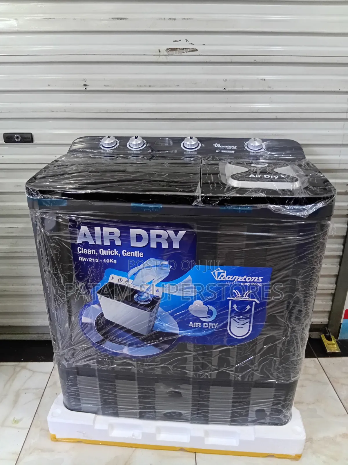Ramtons Twin Tub Washing Machine 10kgs