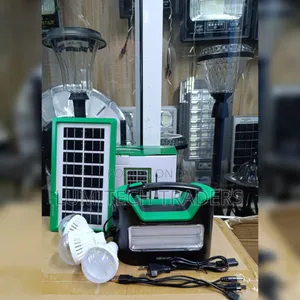 *Newvew NV-T202 Solar Lighting System With 3 LED Lights