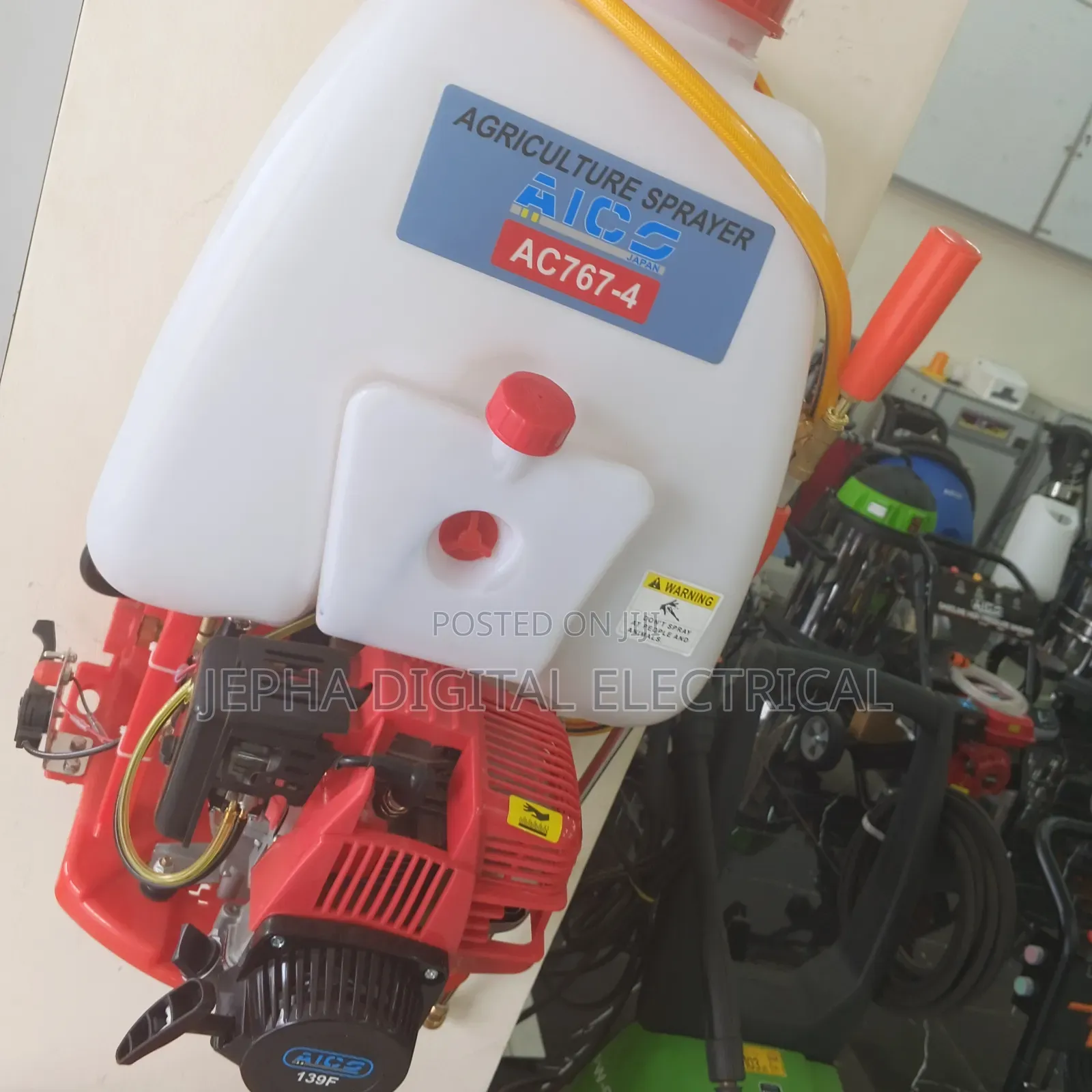 Aico 4 Stroke Agricultural Knapsack Sprayer