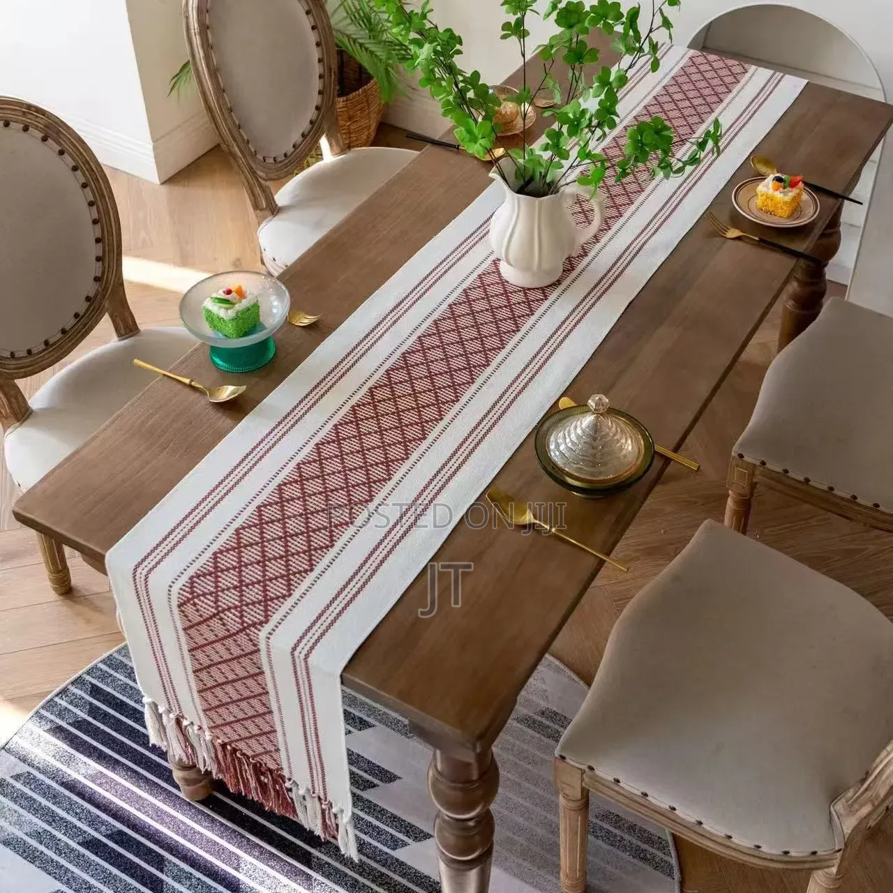 Boho Splicing Table Runner 
(30×180cm)