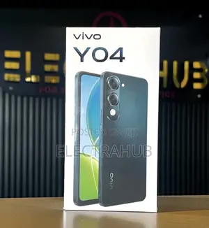 New Vivo Y04 64 GB Black