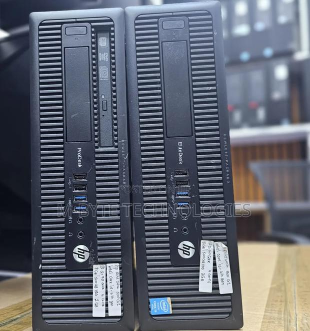Desktop Computer HP EliteDesk 800 8GB Intel Core i5 HDD 500GB