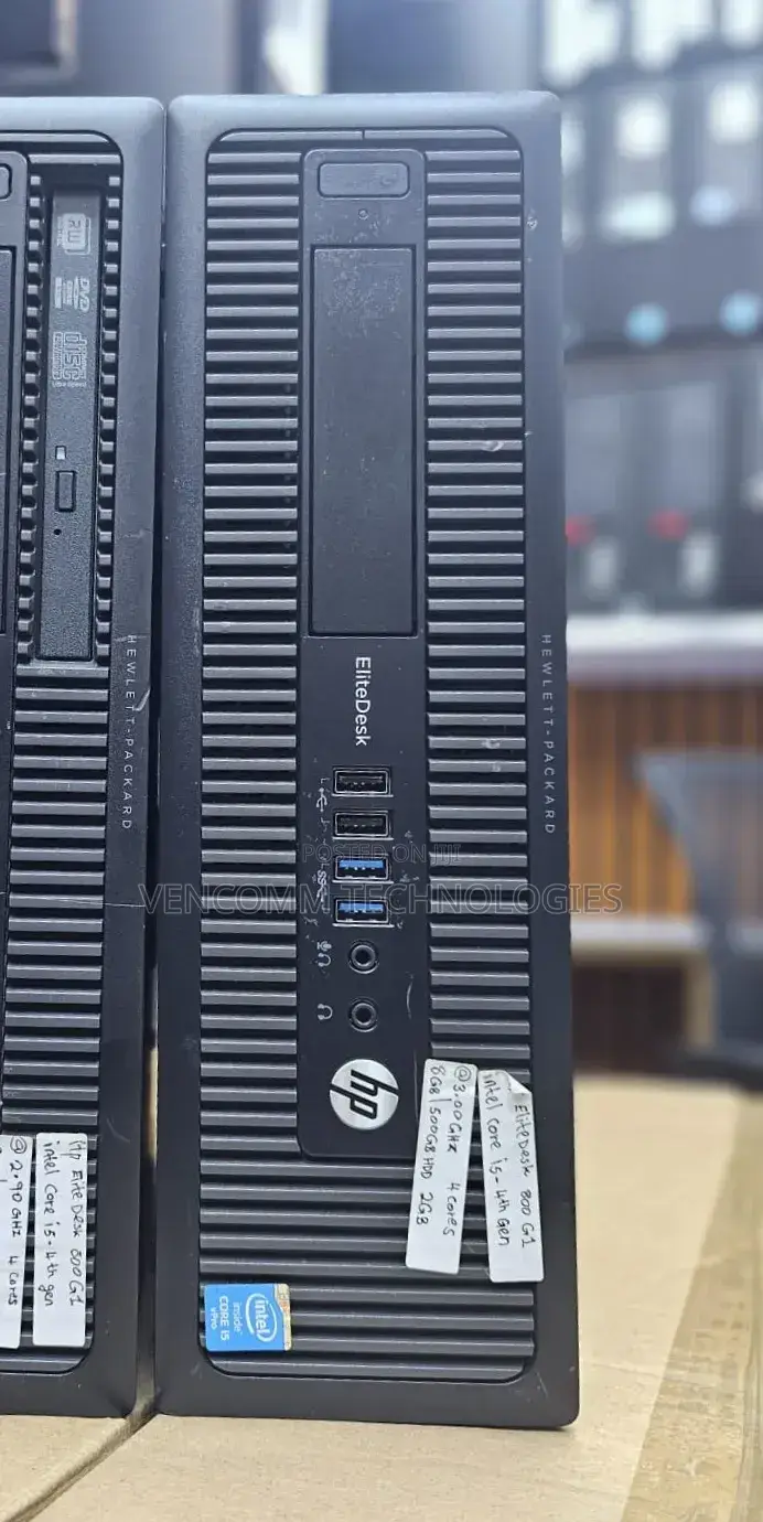 Desktop Computer HP EliteDesk 800 8GB Intel Core i5 HDD 500GB