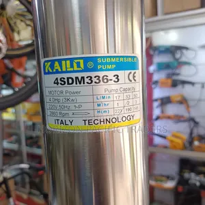 4.0hp Heavy Duty Kailo Submersible Water Pump