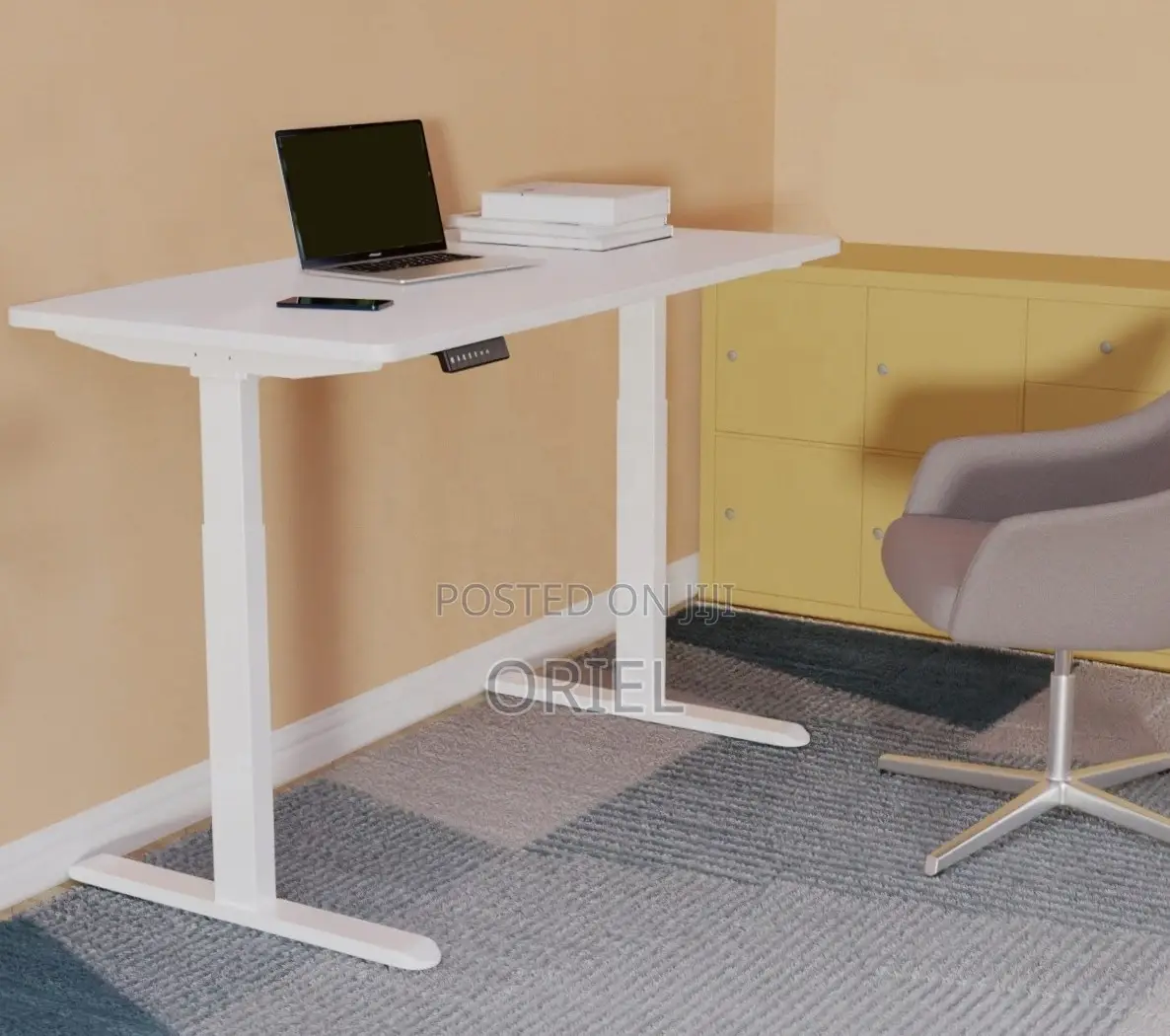 Adjustable Office Desk : 120CM Electric Lifting Table