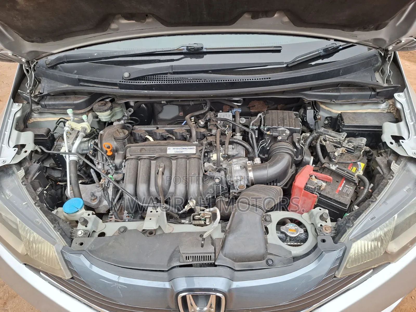 Honda Fit 2015 Silver