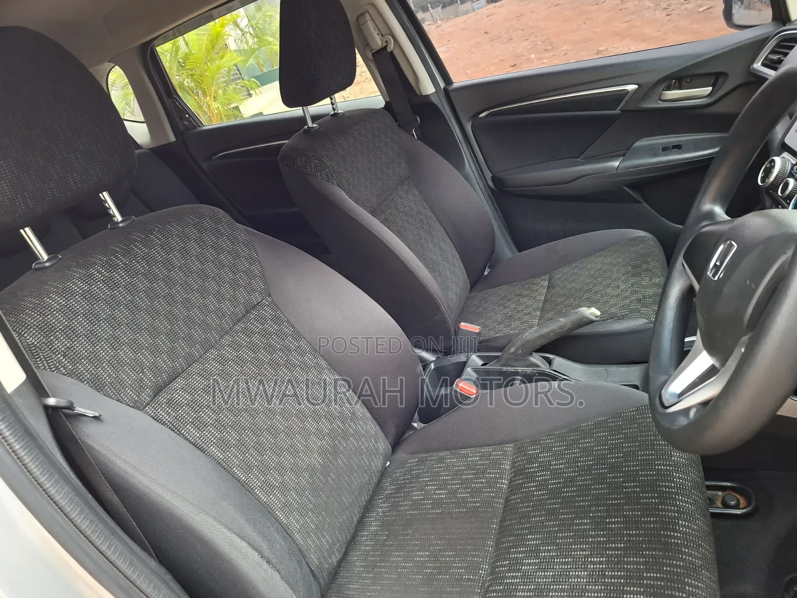 Honda Fit 2015 Silver