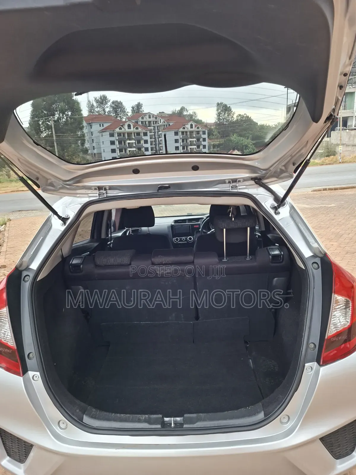 Honda Fit 2015 Silver