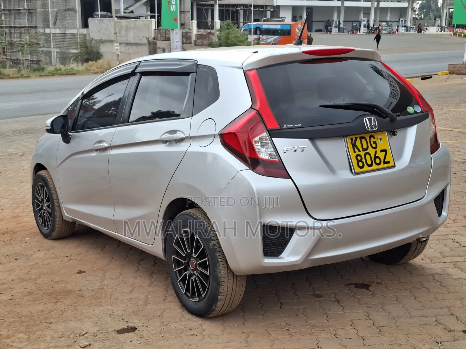 Honda Fit 2015 Silver