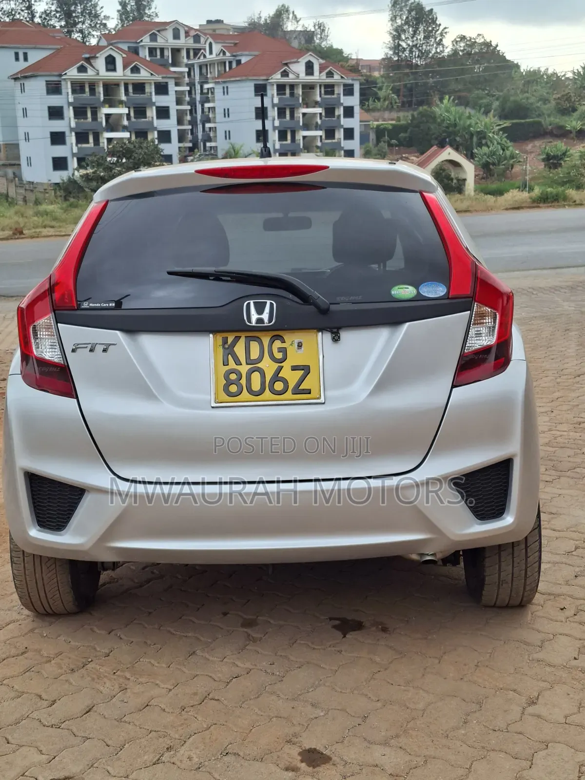 Honda Fit 2015 Silver