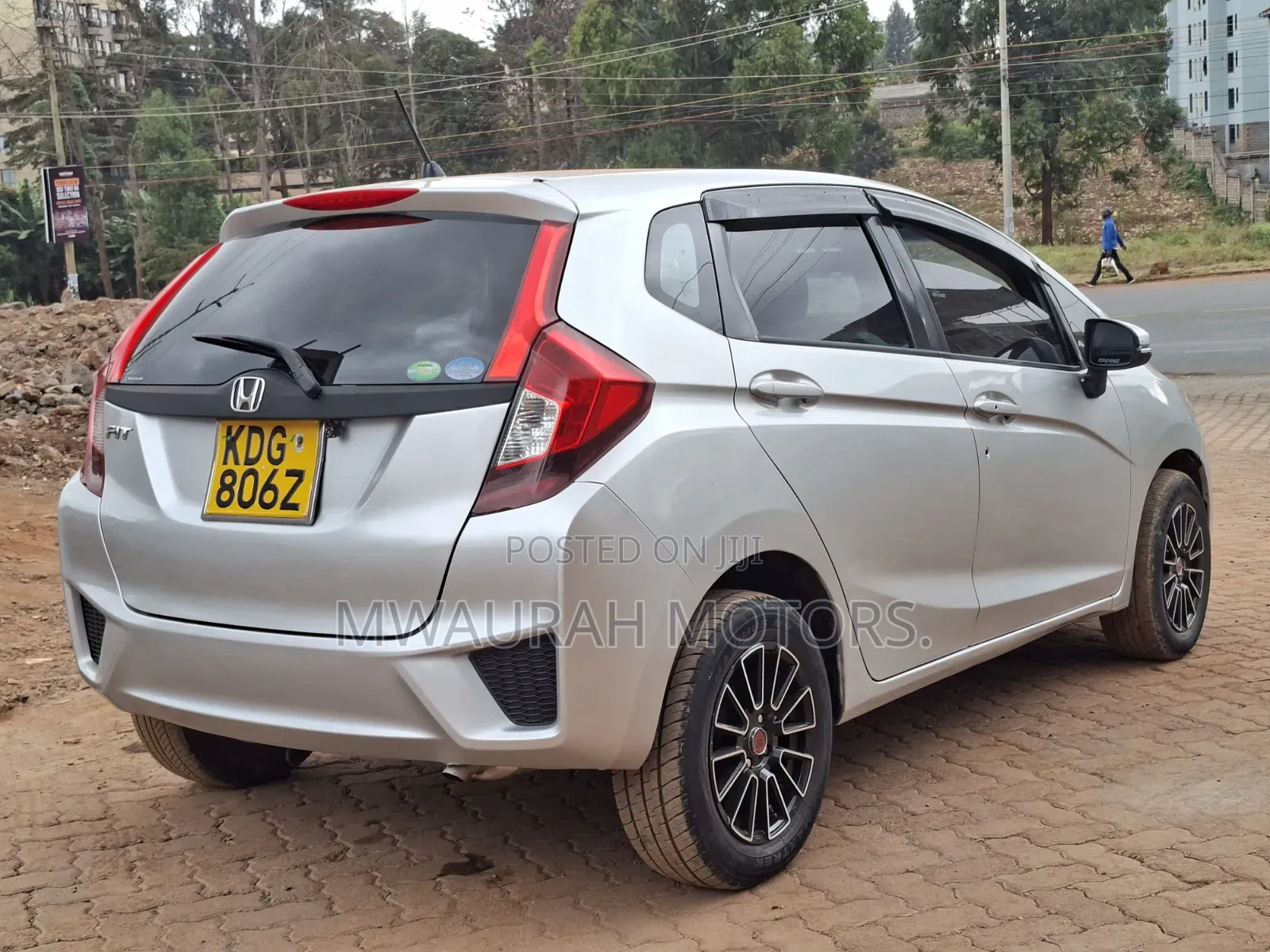 Honda Fit 2015 Silver