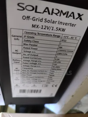 SOLARMAX Off-Grid Solar Inverter